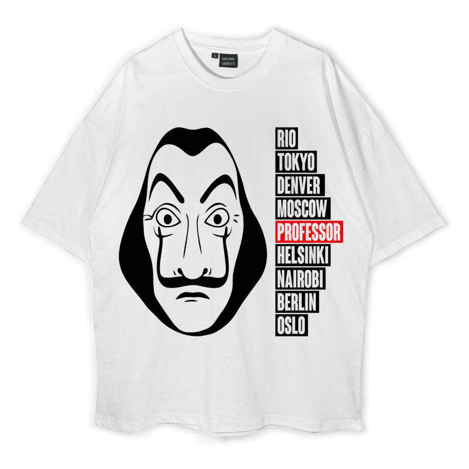 Money Heist Oversized T-Shirt