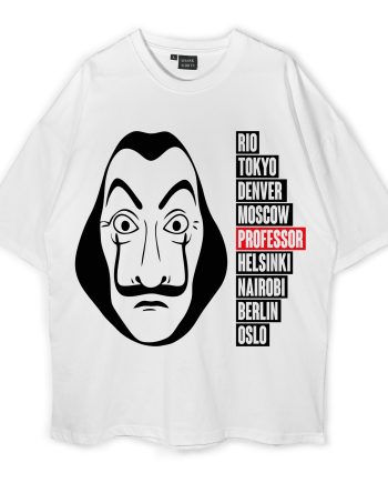 Money Heist Oversized T-Shirt