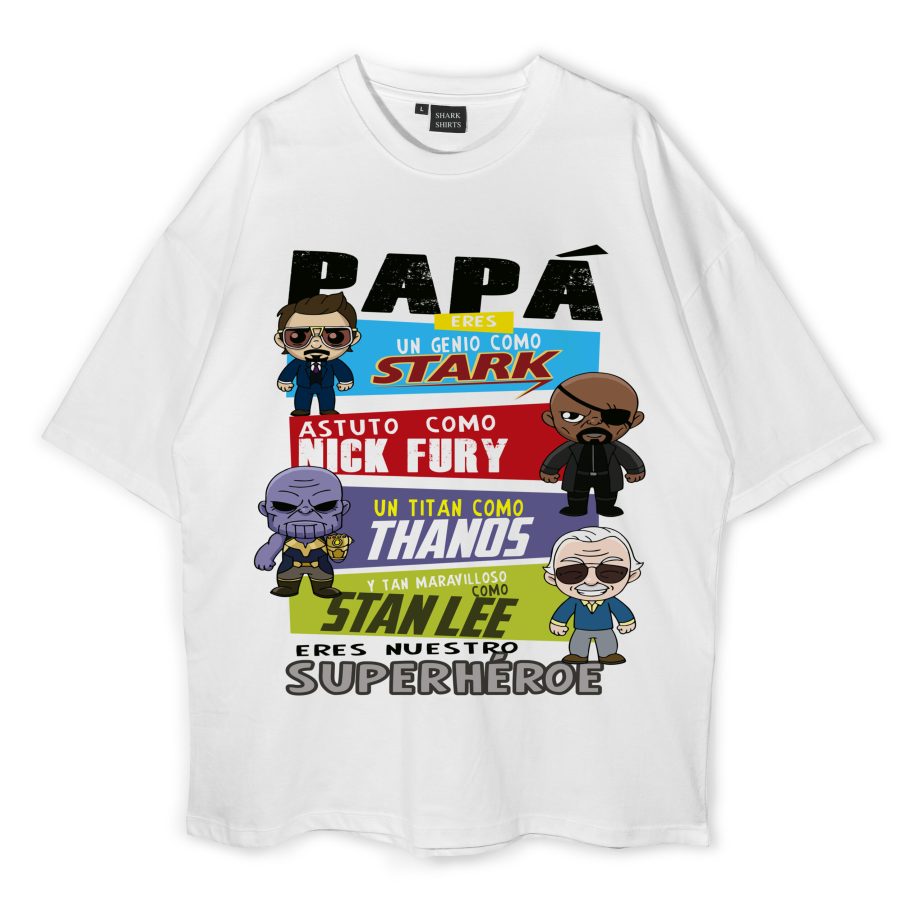 Papá, Eres Oversized T-Shirt