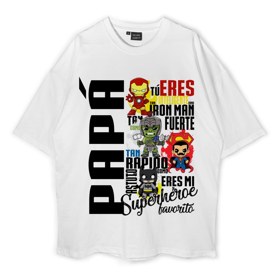 Papá, Eres Oversized T-Shirt