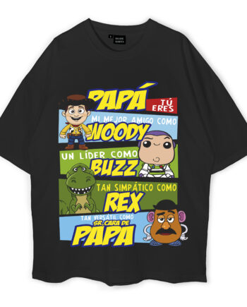 Papá, Eres Oversized T-Shirt