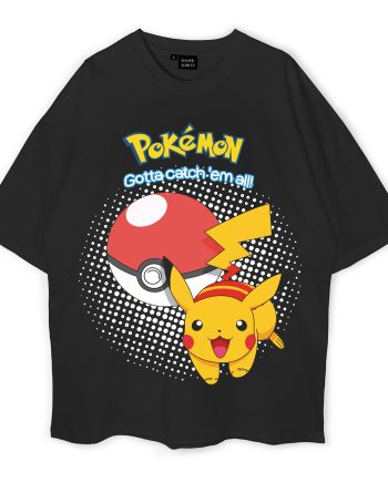 Pikachu Oversized T-Shirt