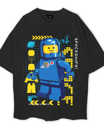 Spacecraft Oversized T-Shirt