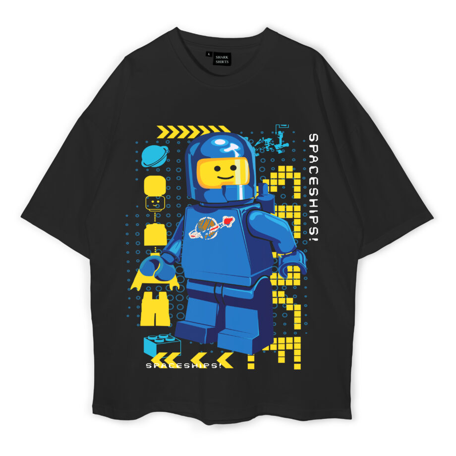 Spacecraft Oversized T-Shirt