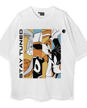 Stay Tuned Oversized T-Shirt