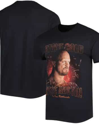 Steve Austin Texas Rattle Snake T-Shirt