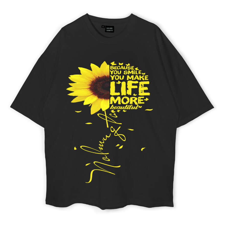 Sunflower Oversized T-Shirt