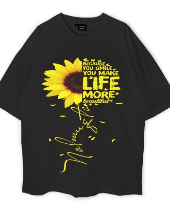 Sunflower Oversized T-Shirt