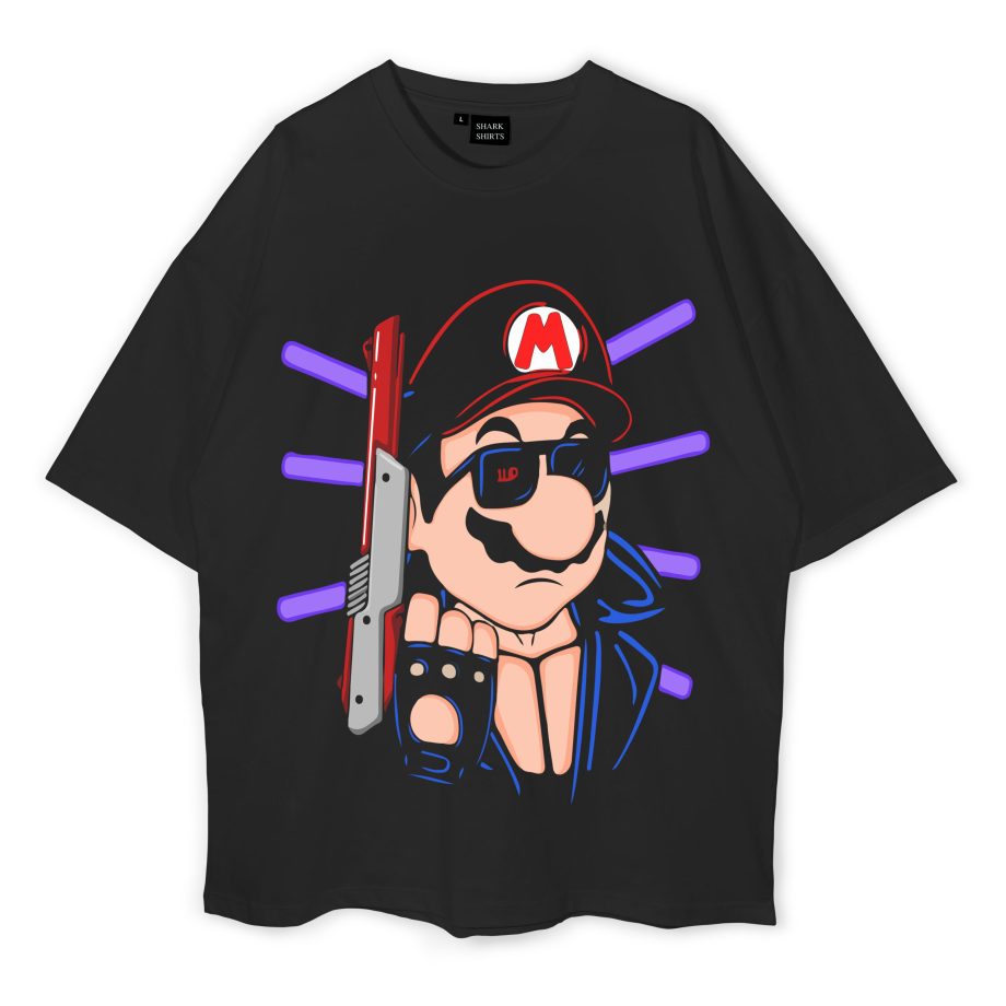 Super Mario Oversized T-Shirt