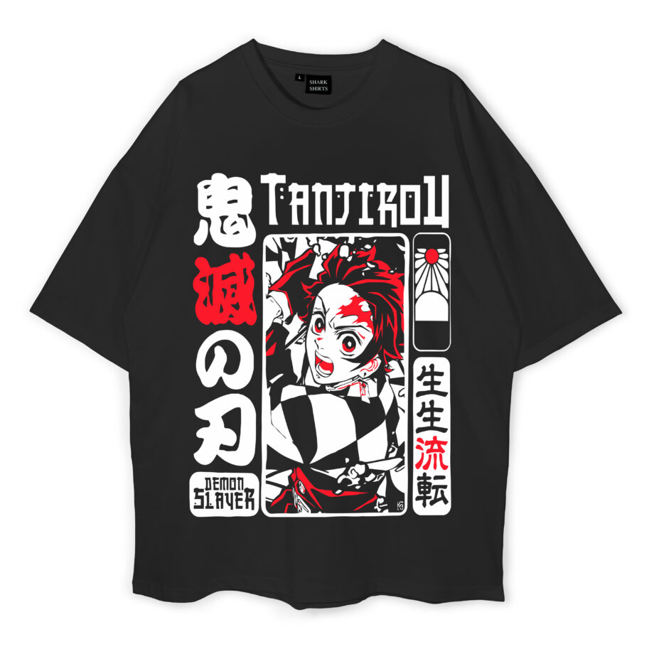 Tanjiro Kamado Oversized T-Shirt