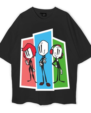 The Henry Stickmin Collection Oversized T-Shirt