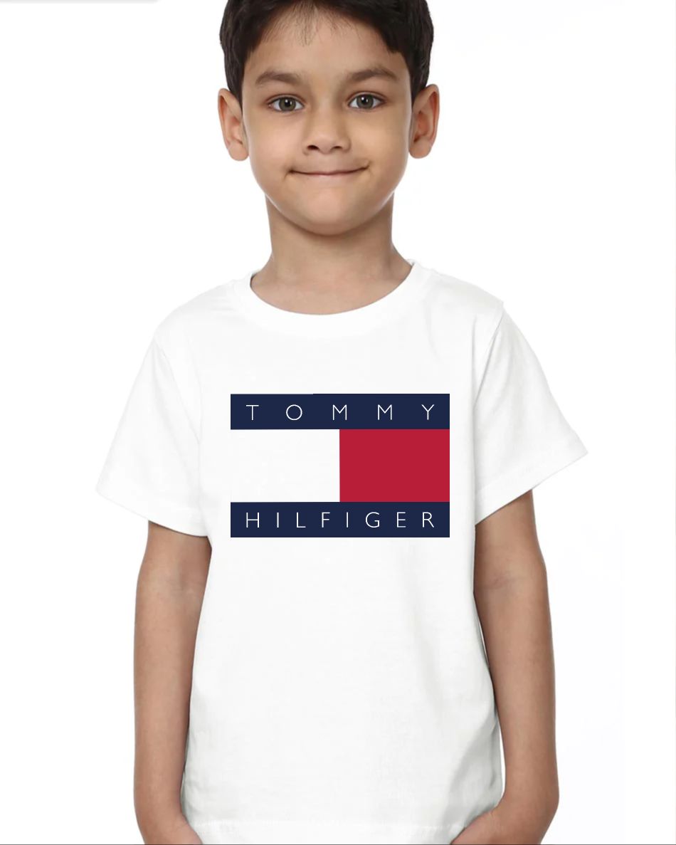 forvisning Glat Leia Tommy Hilfiger Kids T-Shirt - Shark Shirts