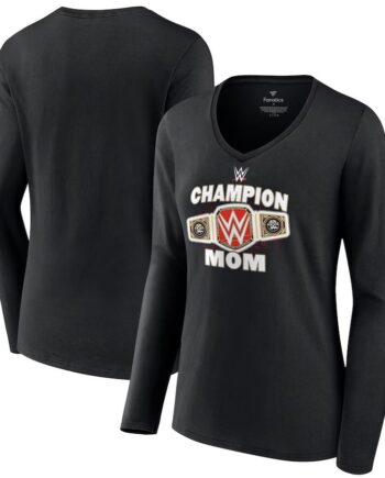 WWE Champion Mom Long Sleeve T-Shirt