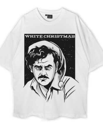 White Christmas Oversized T-Shirt