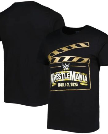 WrestleMania 39 Clapboard T-Shirt
