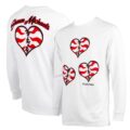 Zebra Hearts Long Sleeve T-Shirt