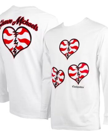 Zebra Hearts Long Sleeve T-Shirt