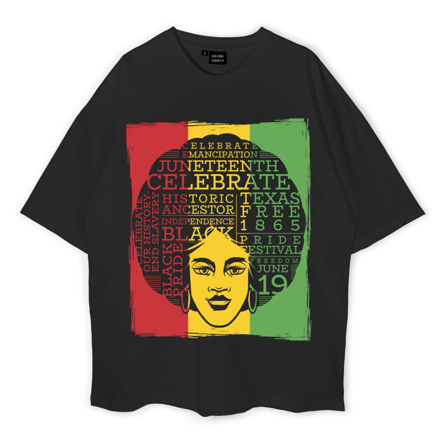 African Woman Oversized T-Shirt