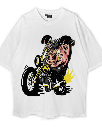 American Road Hog Cycles Oversized T-Shirt