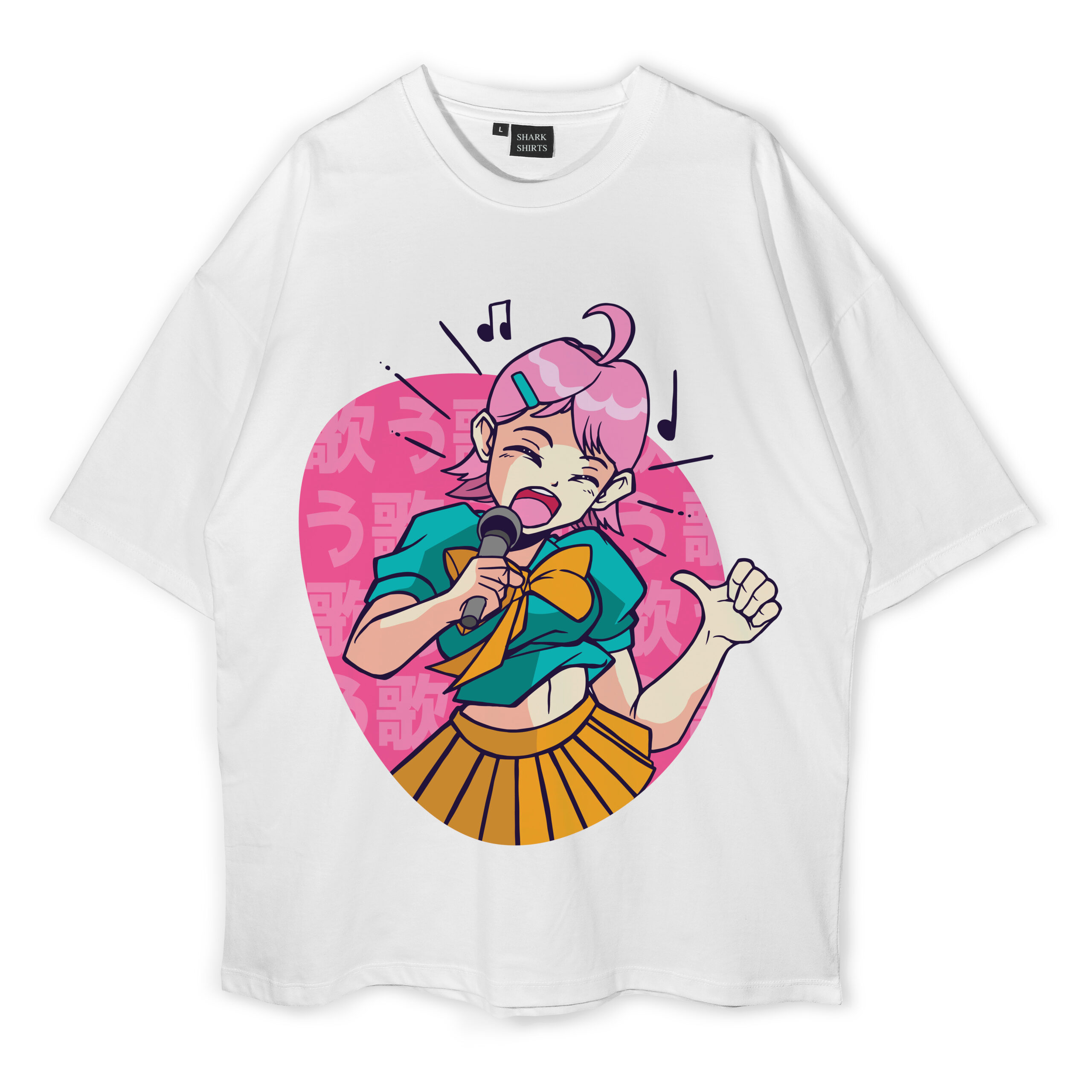 Oversized Anime T- shirts, Half Sleeves, Printed