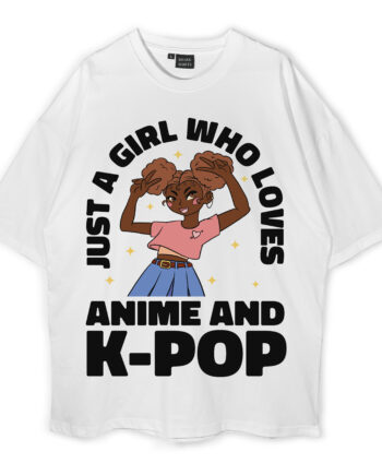Anime & K-Pop Oversized T-Shirt