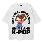 Anime & K-Pop Oversized T-Shirt