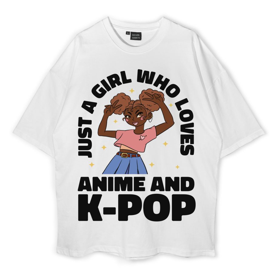 Anime & K-Pop Oversized T-Shirt