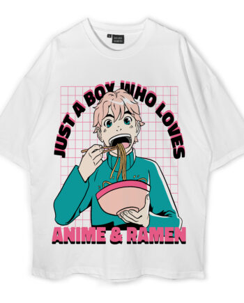 Anime & Ramen Oversized T-Shirt