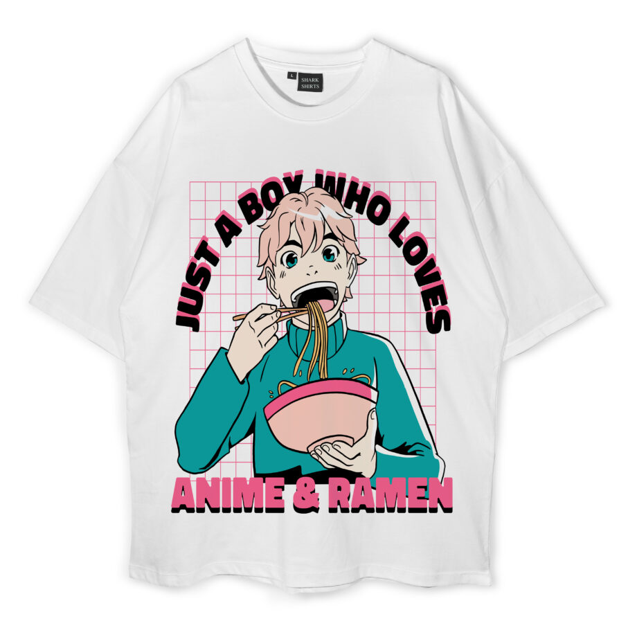 Anime & Ramen Oversized T-Shirt