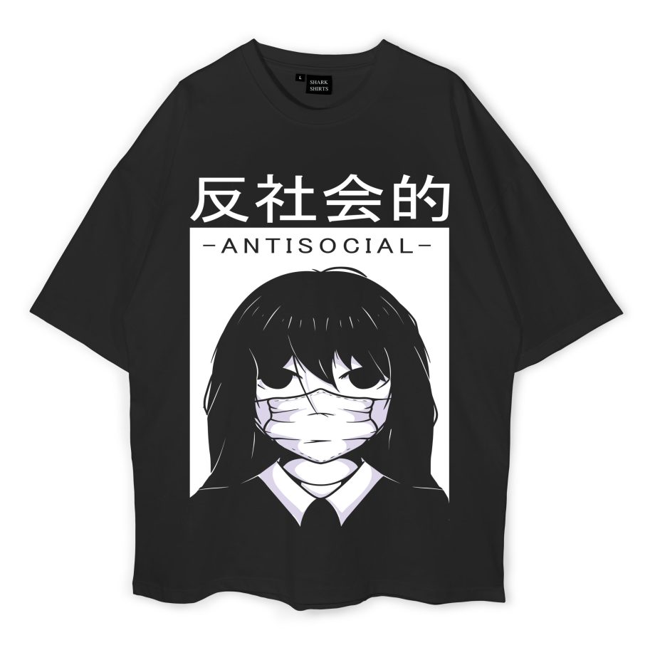 Antisocial Oversized T-Shirt