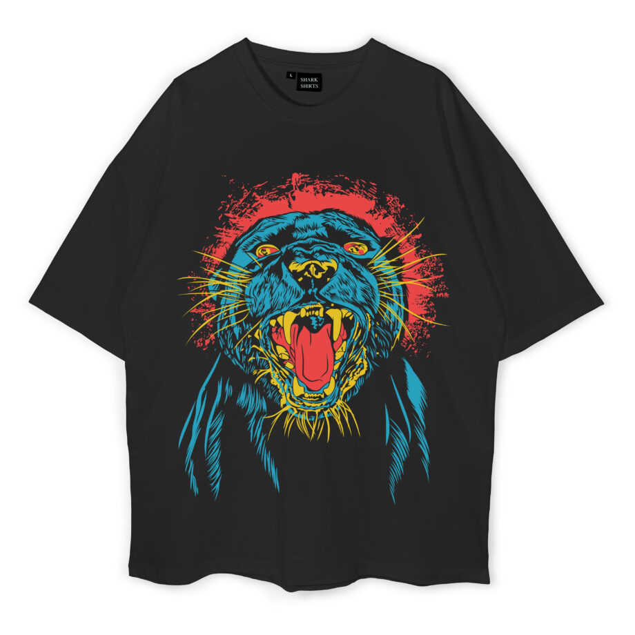 Black Panther Oversized T-Shirt