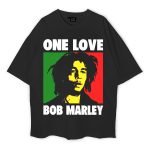 Bob Marley Oversized T-Shirt
