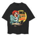 Cartoon Clown Oversized T-Shirt