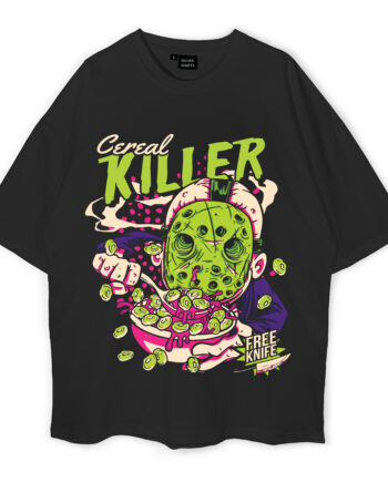 Cereal Killer Oversized T-Shirt