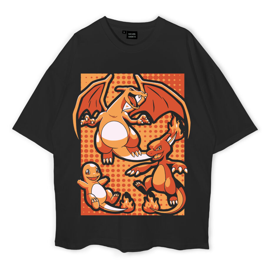 Charmander Oversized T-Shirt