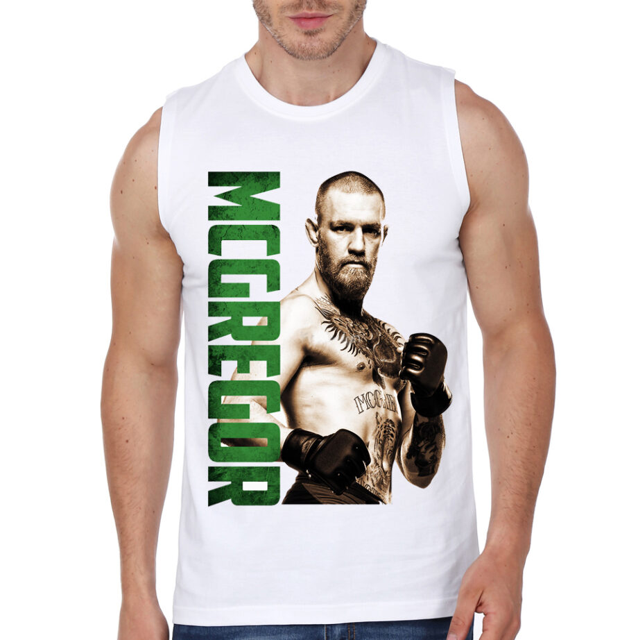 UFC Mcgregor White Vest