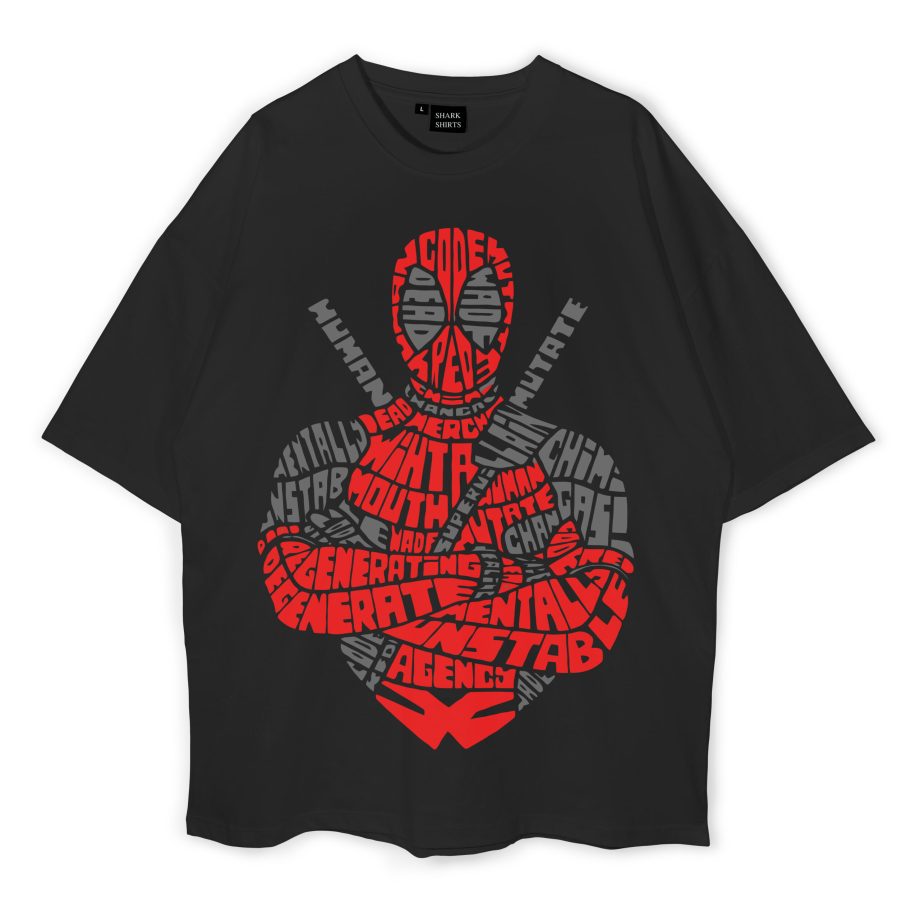 Deadpool Oversized T-Shirt