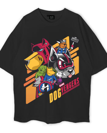 Dogvengers Dog Oversized T-Shirt