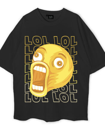 F Boy Emoji Oversized T-Shirt