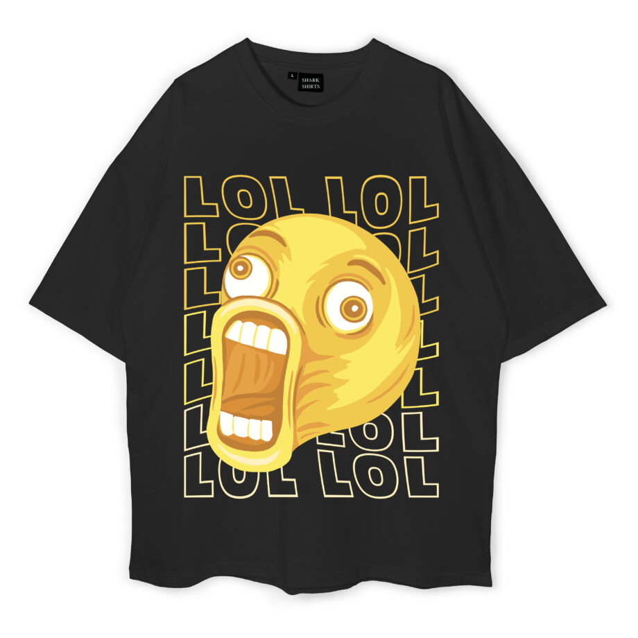 F Boy Emoji Oversized T-Shirt