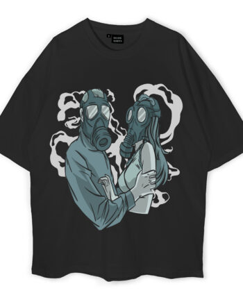 Gas Mask Oversized T-Shirt