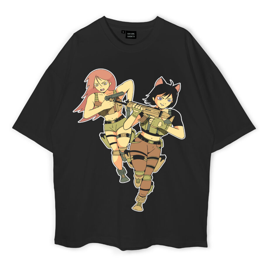 Girl Soldiers Oversized T-Shirt