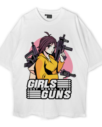 Girls With Guns Oversized T-Shirt