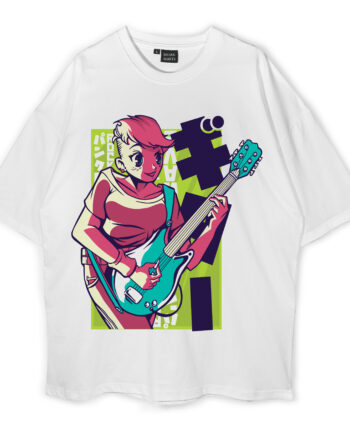 Guitar Player Oversized T-Shirt