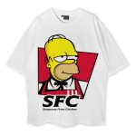 Homer Simpson Oversized T-Shirt