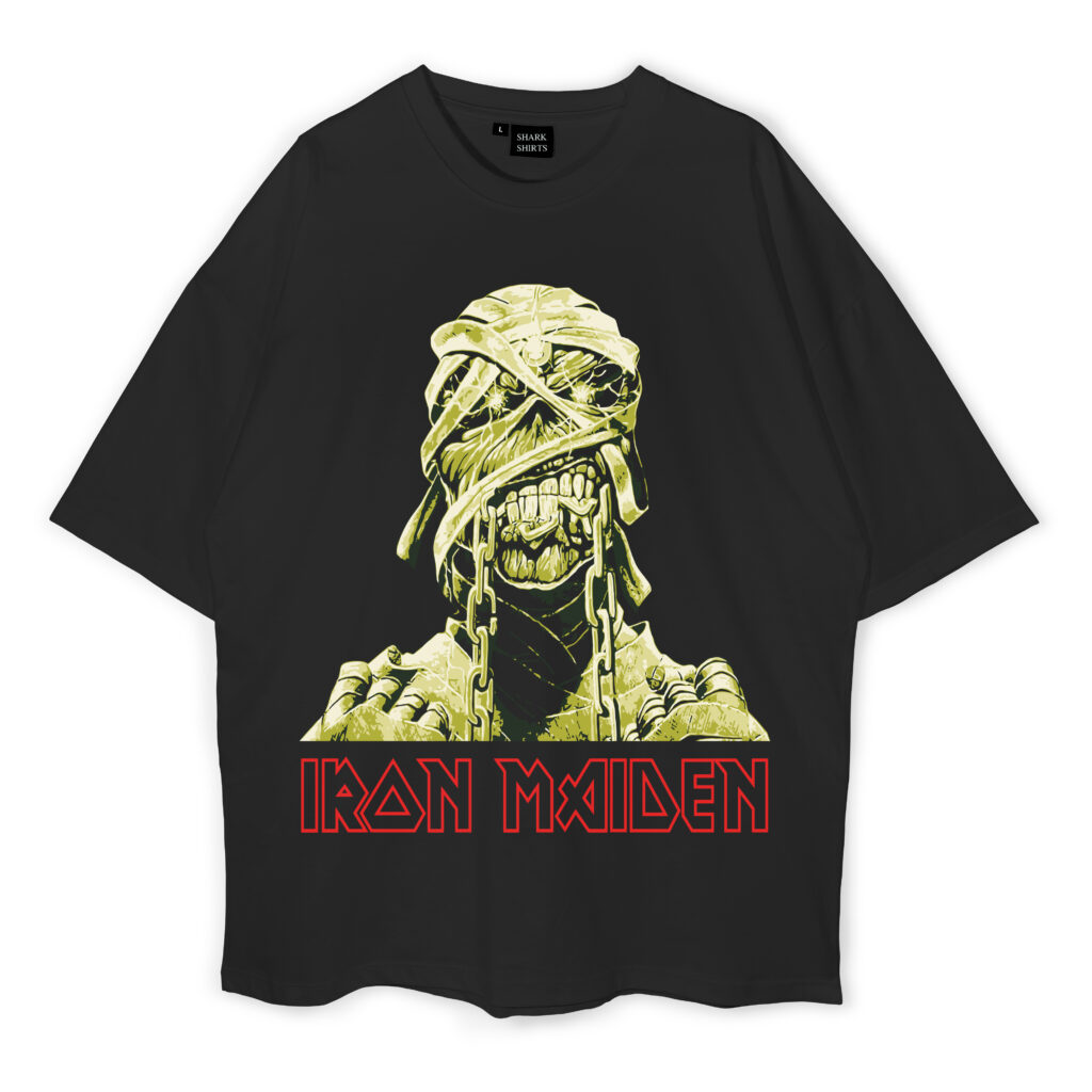 Metal Eddie Iron Maiden Oversized Mens Cheapest Tee In Dhaka main image 1
