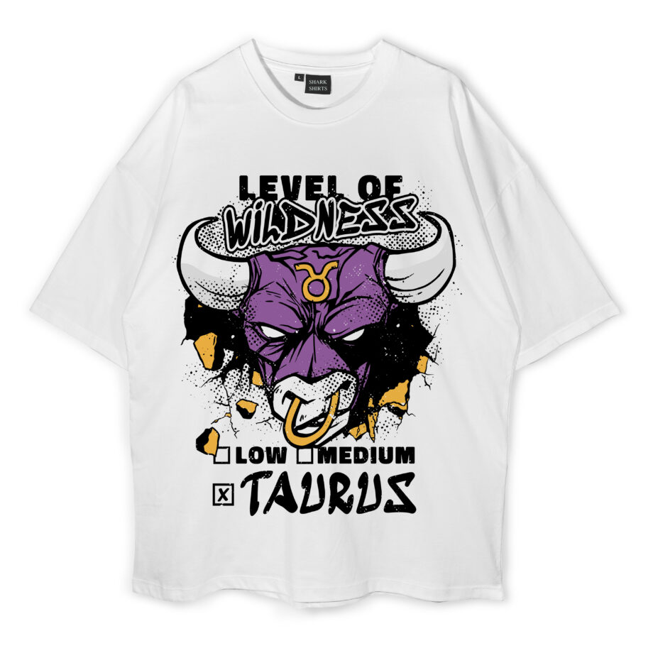 Level Of Wildness Oversized T-Shirt