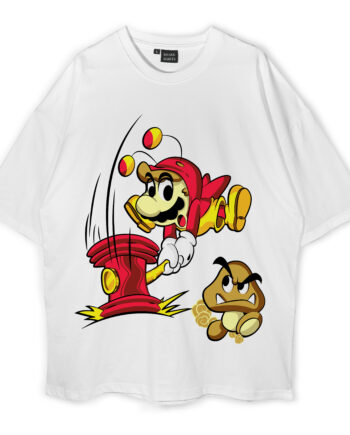Mario Bros Oversized T-Shirt