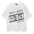 Mickey And Minnie Love Oversized T-Shirt
