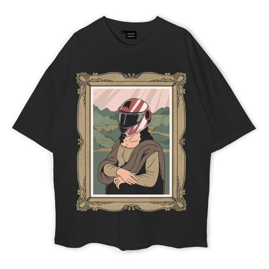 Mona Lisa Oversized T-Shirt